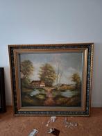 Mooi groot schilderij, Antiek en Kunst, Ophalen