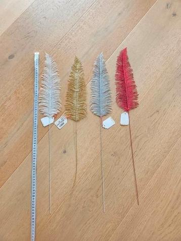 Glitter veren 28 cm beschikbaar voor biedingen