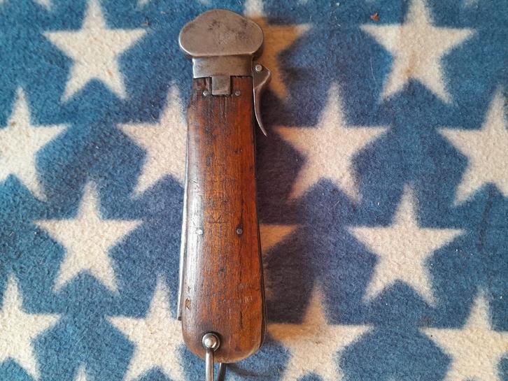 Couteau à gravité 2 modèle démontable., Verzamelen, Militaria | Tweede Wereldoorlog, Ophalen of Verzenden