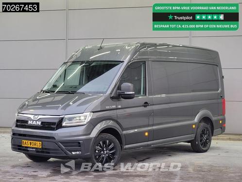 MAN TGE 3.180 Automaat 2025 model Facelift Black Edition L3H, Auto's, Bestelwagens en Lichte vracht, Bedrijf, Te koop, Achteruitrijcamera