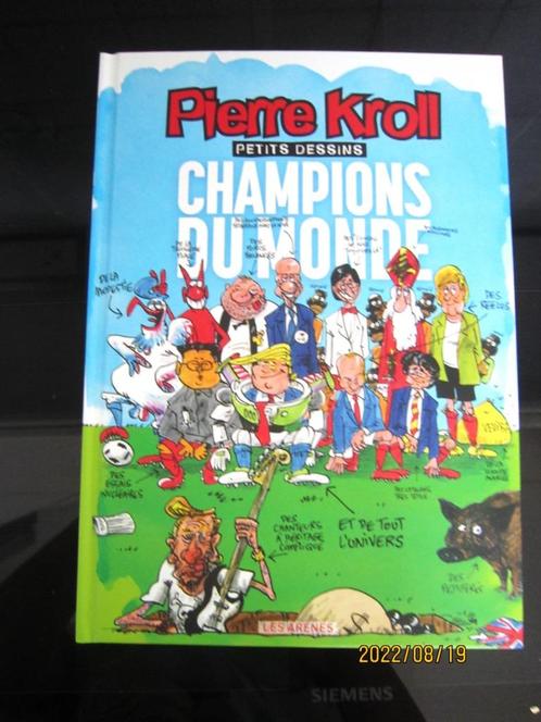 Stripverhaal Pierre Kroll “Kampioenen van de wereld”, Boeken, Stripverhalen, Nieuw, Eén stripboek, Verzenden