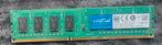 Barrette RAM Crucial 4GB DDR3L 1600MHz, Computers en Software, RAM geheugen, Ophalen, Gebruikt, DDR3, Desktop