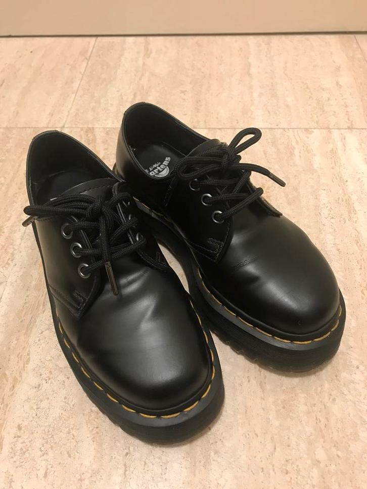 Dr Martens 1461 Quad, Vêtements | Hommes, Chaussures, Porté, Bottes, Noir, Enlèvement ou Envoi