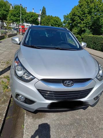Hyundai IX 35 AUTOMAAT, Auto's, Automaat, Euro 5, Zwart, Leder