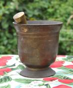 mortier avec pilon en bronze, Enlèvement ou Envoi, Bronze
