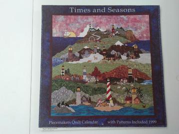 1999 Piecemakers calendar + patronen