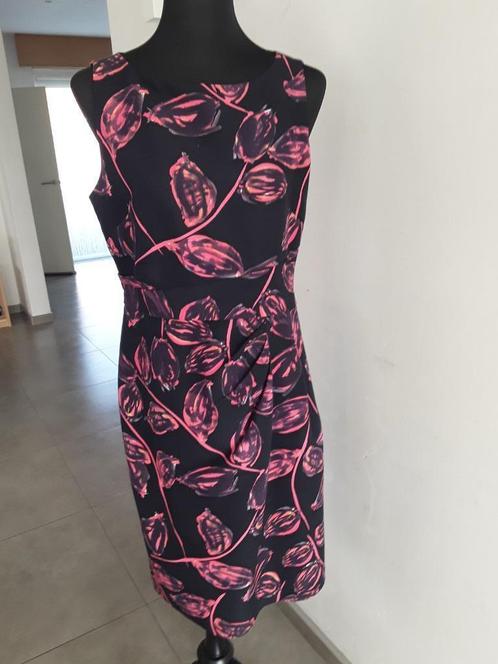 Geklede jurk HAVREN Maat 42, Kleding | Dames, Jurken, Zo goed als nieuw, Maat 42/44 (L), Blauw, Knielengte, Ophalen of Verzenden