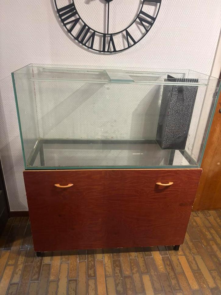 Aquarium marin 250L, Dieren en Toebehoren, Vissen | Aquaria en Toebehoren, Zo goed als nieuw, Ophalen