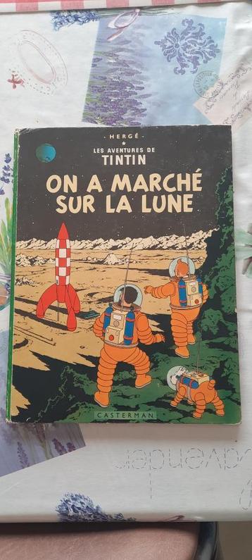 zeer oude Kuifje/Tintin 1963: On A marche sur la lune -17B33 beschikbaar voor biedingen