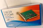 USB 2.0 PCI CARD, Informatique & Logiciels, Cartes réseau, Comme neuf, Enlèvement ou Envoi