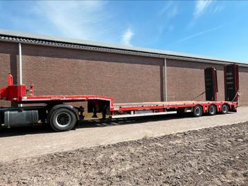Nooteboom semi dieplader, 3x gestuurd, uitschuifbaar, hefbed, Autos, Camions, Entreprise, Achat
