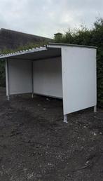 Overkapping fietsenhok fietsenstalling schuilstal, Ophalen, Zo goed als nieuw