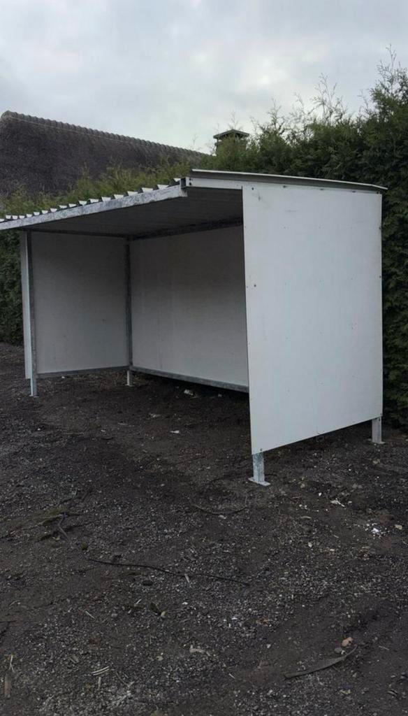 Overkapping fietsenhok fietsenstalling schuilstal, Tuin en Terras, Overkappingen, Zo goed als nieuw, Ophalen