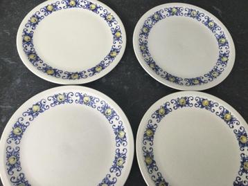 4 assiettes à dessert Villeroy et Boch : Cadiz, Enlèvement