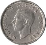 6 pence George VI : 1937 : 5 €, Ophalen, Zilver