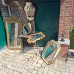 Lot van mooie vergulde spiegels., Ophalen