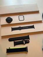 Apple Watch Series 7 bleu état impeccable, Handtassen en Accessoires, Smartwatches, Ophalen, Conditie, Zo goed als nieuw, Blauw
