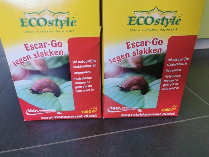 Eco-Style Escar Go slakkenkorrels 5kg, Tuin en Terras, Overige Tuin en Terras, Zo goed als nieuw, Ophalen of Verzenden