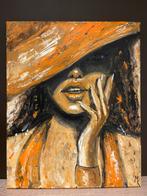 Moderne schilderijen dames Mk Art, Antiek en Kunst, Ophalen of Verzenden