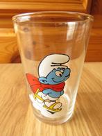 verre les schtroumpfs, Ophalen of Verzenden, Zo goed als nieuw, Frisdrankglas