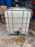 récupérateur d'eau de pluie 1000L cubi ibc cuve reservoir, Tuin en Terras, Ophalen, Zo goed als nieuw, Hout