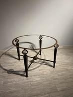 Handgemaakte metalen ronde tafel poot - tomorrowland design, Huis en Inrichting, Vintage design, Rond, Ophalen of Verzenden, Zo goed als nieuw