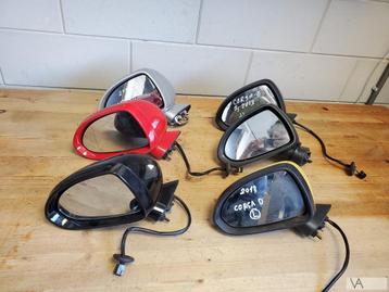 Opel Corsa E 2013 - 2020 spiegel links vele kleuren €25 beschikbaar voor biedingen