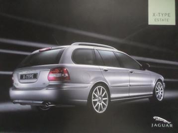 Jaguar X Type 2.0 2.5 3.0 Estate 2005 Brochure - FRANS beschikbaar voor biedingen