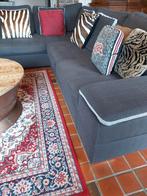 Grand canapé-lit 270x210x70cm en tissu gris, 250 tot 300 cm, Gebruikt, Stof, Ophalen of Verzenden