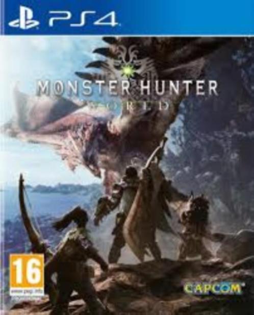 Jeu PS4 Monster Hunter : World (Neuf sous blister)., Consoles de jeu & Jeux vidéo, Jeux | Sony PlayStation 4, Neuf, Aventure et Action
