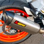 Akrapovic uitlaat KTM Duke 390, Motoren, Ophalen of Verzenden, Gebruikt