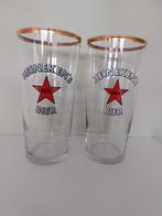 Bierglazen emaille Heineken Ganda Meiresonne Wieze Guinness, Verzamelen, Biermerken, Ophalen of Verzenden, Zo goed als nieuw, Glas of Glazen