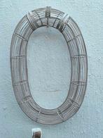 Ovale metalen krans, Huis en Inrichting, Woonaccessoires | Kransen, Ophalen of Verzenden