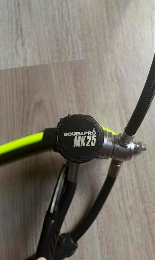 Scubapro MK25 (+S600 en Octopus), Watersport en Boten, Duiken, Zo goed als nieuw, Overige typen, Ophalen of Verzenden