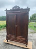 eiken kleerkast, Huis en Inrichting, Kasten | Kleerkasten, Ophalen, Gebruikt, 100 tot 150 cm, 200 cm of meer