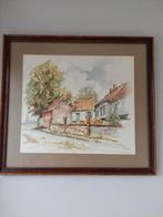 Mooie aquarel origineel werk getekend Maxim, geen afdruk !!, Ophalen
