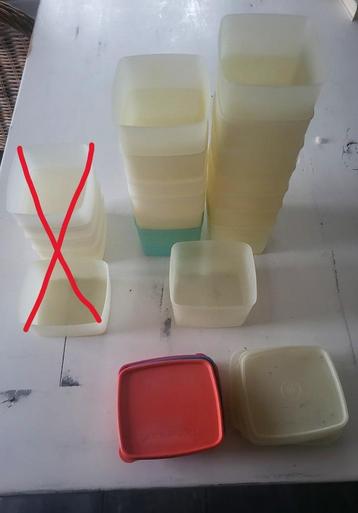 tupperware diepvriesdozen, opbergdoze, potjes en tupperware  beschikbaar voor biedingen