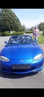 Mazda cabrio, Auto's, Zwart, Cabriolet, Leder en Stof, Particulier