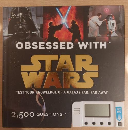 Obsessed With star wars quizboek in nieuwstaat, Collections, Star Wars, Neuf, Autres types, Enlèvement ou Envoi