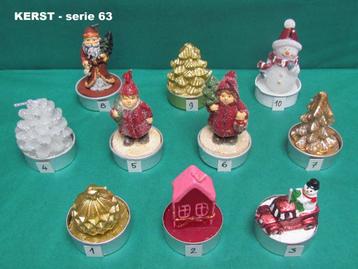 Kerst theelichtjes - serie 63 beschikbaar voor biedingen
