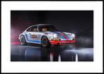 Porsche 911 Turbo Singer DLS. Wall Art. Nieuw., Ophalen of Verzenden, Nieuw