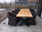 Terrastafels horecatafels maatwerk tuinmeubelen tuintafel, Tuin en Terras, Ophalen of Verzenden, Hout