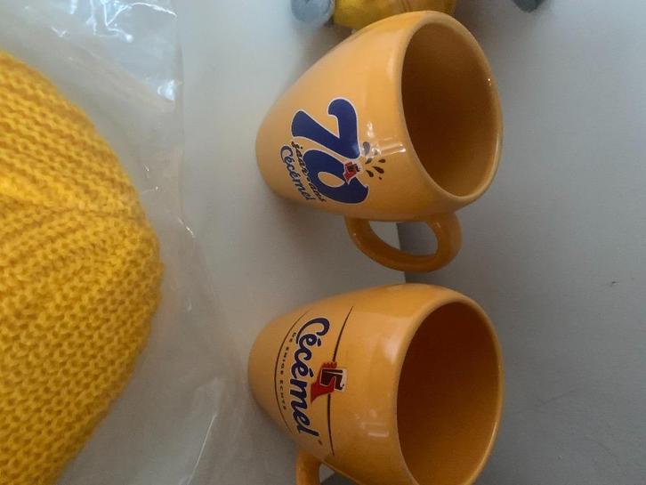 promo artikelen : Cécémel en Nesquick beker - glas - muts .., Verzamelen, Merken en Reclamevoorwerpen, Nieuw, Gebruiksvoorwerp
