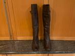 Bruine lederen laarzen, Kleding | Dames, Schoenen, Ophalen, Zo goed als nieuw