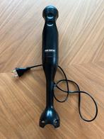 Staafmixer 350W RVS zwart, Elektronische apparatuur, Ophalen of Verzenden, Zo goed als nieuw, Vaatwasserbestendig, 2 snelheden