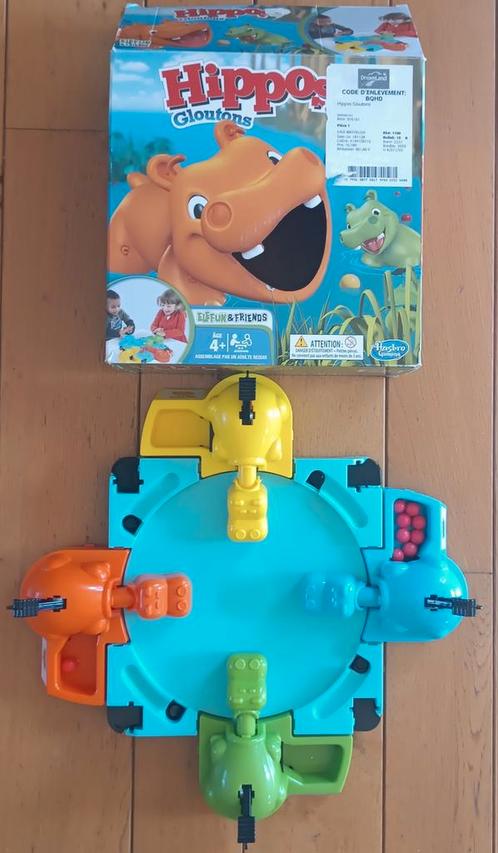 Hasbro Gaming Hippos Gluttons spel (4+) 2 tot 4 spelers, Kinderen en Baby's, Speelgoed | Buiten | Actiespeelgoed, Gebruikt, Ophalen