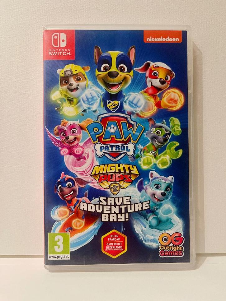 Paw Patrol: Mighty Pups – Save Adventure Bay!, Games en Spelcomputers, Games | Nintendo Switch, Zo goed als nieuw, Avontuur en Actie