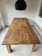 Massief houten eettafel, Ophalen, Gebruikt, Vijf personen of meer