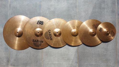 Sabian B8 5-delige set (met splash)., Muziek en Instrumenten, Drumstellen en Slagwerk, Gebruikt, Overige merken, Ophalen