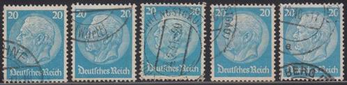 1933 - DUITSE RIJK - Paul von Hindenburg, Postzegels en Munten, Postzegels | Europa | Duitsland, Gestempeld, Duitse Keizerrijk